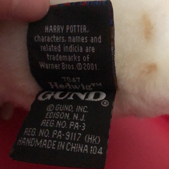 Hedwig Owl Plush 2001 From Harry Potter Vintage - Picture 4 of 7